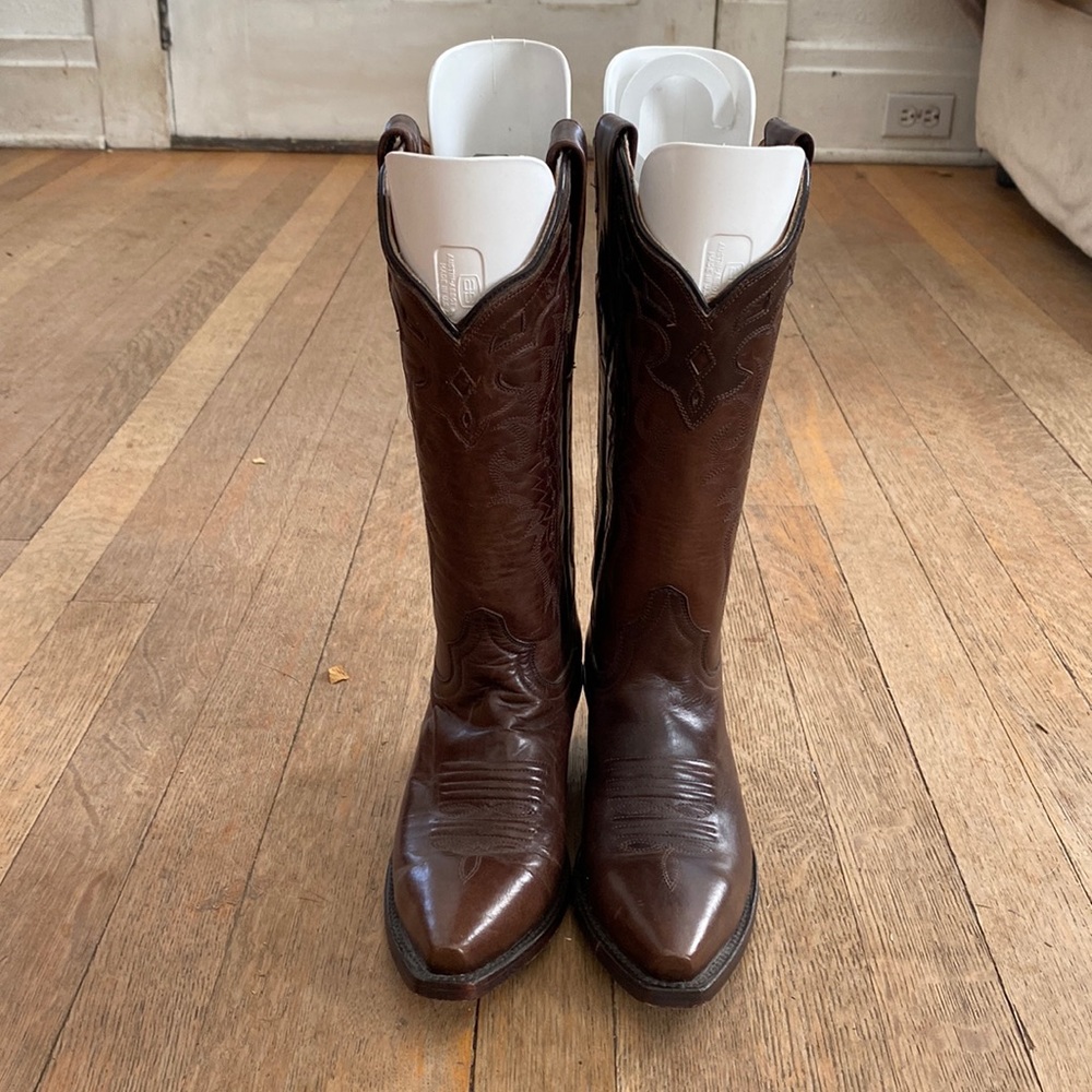 EUC RESISTOL RANCH BOOTS.